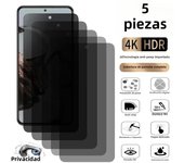 5Pcs Privacy Tempered Glass For Motorola MOTO G71S G71 EDGE E32S G42 G32 G62 G72 G53 G13 E13 5G Anit-Spy Screen Protector