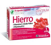 ZENTRUM HIERRO 45 CAPSULAS
