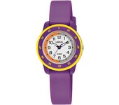 Lorus Reloj Niña, Niño Ninos 3 Agujas Correa Silicona Lila Plástico 10 Atm