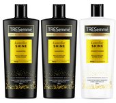 TRESemmé Lamellar Shine Champú 685ml x2 + Acondicionador 685ml