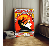 Rock Singer David B-Bowie Anime Posters Sticky Whitepaper Sticker DIY Room Bar Cafe Kawaii Room Decor