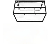 EVA Rubber Waterproof Shopping Basket Beach Pool Transparent Insert Jelly Tote Bag  Water-resistant divided inner pocket