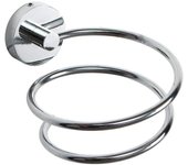 Soporte para secador de pelo montado en la pared, soporte/almacenamiento para secador de pelo de acero inoxidable 304, accesorios de baño
