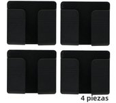 1-4pcs Wall Mounted Storage Box Multifunction Punch Free Organizer TV Remote Control DIY Mobile Phone Plug Charging Holder Stand