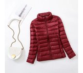 Light Plus Size Thin Down Jacket Women 2023 Autumn Winter Slim Short Hooded Warm White Duck Down Coat lady Outerwear