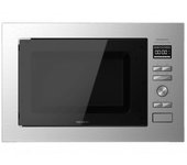 Microondas encastrable GrandHeat 2590 Built-In SteelBlack Cecotec 25L 900W grill 38,9x59,5x39,1 cm