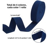 10.94 Yards Single Fold Bias Tape 3/4 inch Wide Bias Binding Tape Hemming Tape for DIY Garment Sewing Seaming Piping Quilting