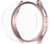 Glass+Case for Samsung Galaxy Watch 6 Classic 43mm 47mm Accessories PC Frame Protective Bumper galaxy Watch 6 40mm 44mm Cover
