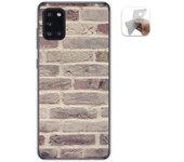 Tumundosmartphone Funda Gel Tpu para Samsung Galaxy A31 diseño Ladrillo 01 Dibujos