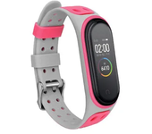 Strap for Xiaomi Mi Band 7 6 miband 6 double buckle Replacement Silicone Smart Watchband Wristband Mi Band 6 5 4 3 bracelet