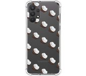 Tumundosmartphone Funda Silicona Antigolpes para Samsung Galaxy A32 4G diseño Cocos Dibujos
