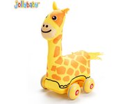 Jollybaby transporte educación temprana iluminación bebé regalo tela niños bebé coche modelo juguete coche