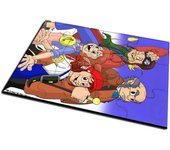MERCHANDMANIA PUZZLE PEQUEÑO 12 PIEZAS Los diminutos serie retro personajes caricaturas rompecabezas puzle