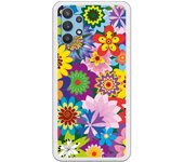 Funda compatible con Samsung Galaxy A32 - Flores a todo color