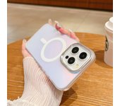 Laser Gradient for Magsafe Case for iPhone 15 14 13 12 Pro Max  Magnetic Wireless Charging Colorful Shockproof Luxury Cover