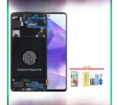 6.7'' AMOLED For Samsung A71 A715 Display with Frame For Samsung SM-A715F/DS SM-A715F/DSN Lcd Display Assembly Replacement