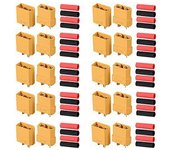 10 pares de los conectores femeninos y masculinos de Xt90 para el coche/el barco/La batería de Rc de Lipo