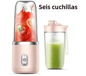 Batidor De Frutas Portátil Eléctrico Doble Copa Máquina De Batido Y Smoothies Auxiliar De Cocina Para Bebidas Y Alimentaciones