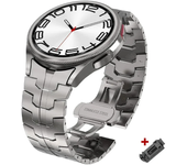 No Gaps Stainless Steel Strap for Samsung Galaxy Watch  7 6 5 4 40 44mm 6Classic 43/47mm Quick Metal Bracelet for 5Pro 45mm Band