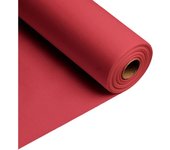MONOUSO | Mantel Camino Airlaid Rojo 0,4x48m Precorte 30cm (6 Uds)