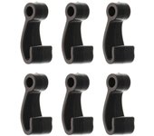 6 Pcs Plastic Snap Fasten Rope Hooks Clip Kayak Tent Plastic Fasten Hook