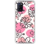Funda Silicona Antigolpes para Oppo A52 / A72 diseño Flores 09 Dibujos