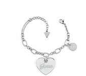 Guess Pulsera Mujer Vintage Guess De Acero Plateado