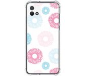 Funda Silicona Antigolpes para Oppo A16K diseño Flores 06 Dibujos