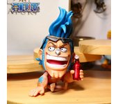 8cm Anime Figure One Piece Monkey D Luffy Roronoa Zoro Kawaii Toys Q Figural Nendoroid Car Decoration PVC Model Gift