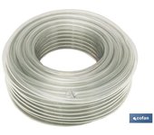 Manguera pvc monocapa cristal 25x31mm/50m