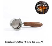51mm Bottomless Portafilter For Delonghi 9155/9255/9355/9335/9665 Stainless Steel Naked Coffee Handle With Basket