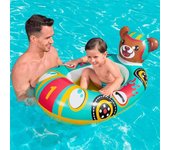 Bestway Barca Hinchable Infantil Animales Color Surtido 117x116/109x69 cm +3 Años Playa y Piscina 34170