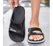 Slippers for men all seasons indoor home bathing sandals nonslip outdoor summer beach slippers wearesistant soft bottom slippers