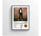 80s Pop Singer Michael Jackson Poster Aesthetics Music Album Cover THRILLER Scream Cat Canvas Print for Wall Art Home Room Decor