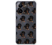 Funda Silicona Antigolpes para Vivo X80 Lite 5G diseño Perros 10 Dibujos