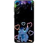 Phone Case for Samsung Note 20 S23 S22 S21 Ultra Galaxy S20 FE S10 S10E Silicone Cases Love Color Painting Stitch