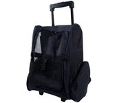 Mochila con Ruedas para Macotas Gloria Trolley Trip Negro 36 x 30 x 49 cm
