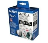 Etiquetas cinta continua brother blanca dk22214 12mm ql - 500a ql - 500bw ql - 560 ql - 570 ql - 580n ql - 1050 ql - 1060n