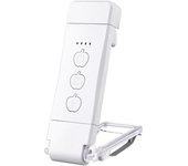 USB recargable Luz Book, Ojo Cuido Lectura clip en Book, 3 Colores Y 5 Brillo regulable, flexible portátil, 2 unidades