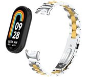 Strap for Mi Band 8 Bracelet Metal Wristbands for Xiaomi Mi Smart Band 8 Watch Stainless Steel Miband 8 Replacement Accessories