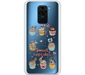 Funda compatible con Xiaomi Redmi Note 9 - Sweet cupcakes