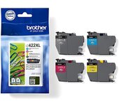 Cartuchos de Tinta Brother LC-422XLVAL para Impresoras MFC-J, 4 Unidades