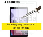 3PCS Glass screen protector for Samsung galaxy tab S9 S8 S7 FE Plus Ultra S6 lite S5E S4 S3 S2 S A9 A8 A7 A6 A 8.0 tablet film
