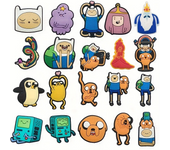 1-20PCS PVC Cute Cartoon Shoe Charms Anime Character Accessories Buckle Fit Wristbands Shoe Charms Decoration