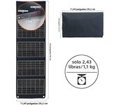 JMUYTOP ETFE 45W Solar charge Foldable PD 18W Portable Power Bank Type C PD USB QC3.0 5V 9V 12V Output panels solar generator