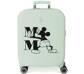 Disney Mickey Maleta De Cabina ABS Rígida Happiness Verde