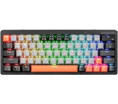 Teclado mecánico Tracer GAMEZONE EVO1 HOT SWAP 63 (Gris) TRAKLA47297