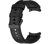 Silicone+Leather Strap For Samsung Galaxy Watch 6 5 Pro 40mm 44mm Band Watch6 4 Classic 47 43mm 46mm Replacement Correa Bracelet