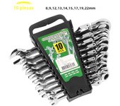 Ratchet Wrench of Keys Spanner Set Hand Tool 72-Tooth Ratcheting Flexible Head Mirror Finish for Car Repair Tools