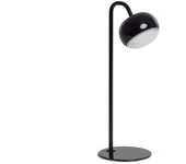 Ledkia Lámpara de Mesa Metal LED 3W con Batería Recargable USB Tunja Negro